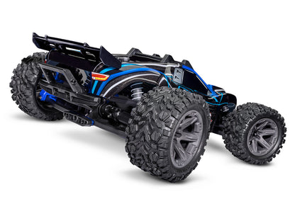 1/10 Rustler 4x4, 4WD, BL-2s, RTR: Blue