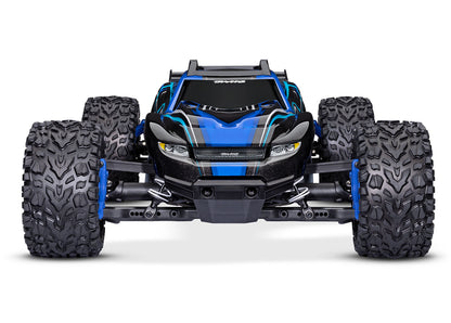 1/10 Rustler 4x4, 4WD, BL-2s, RTR: Blue
