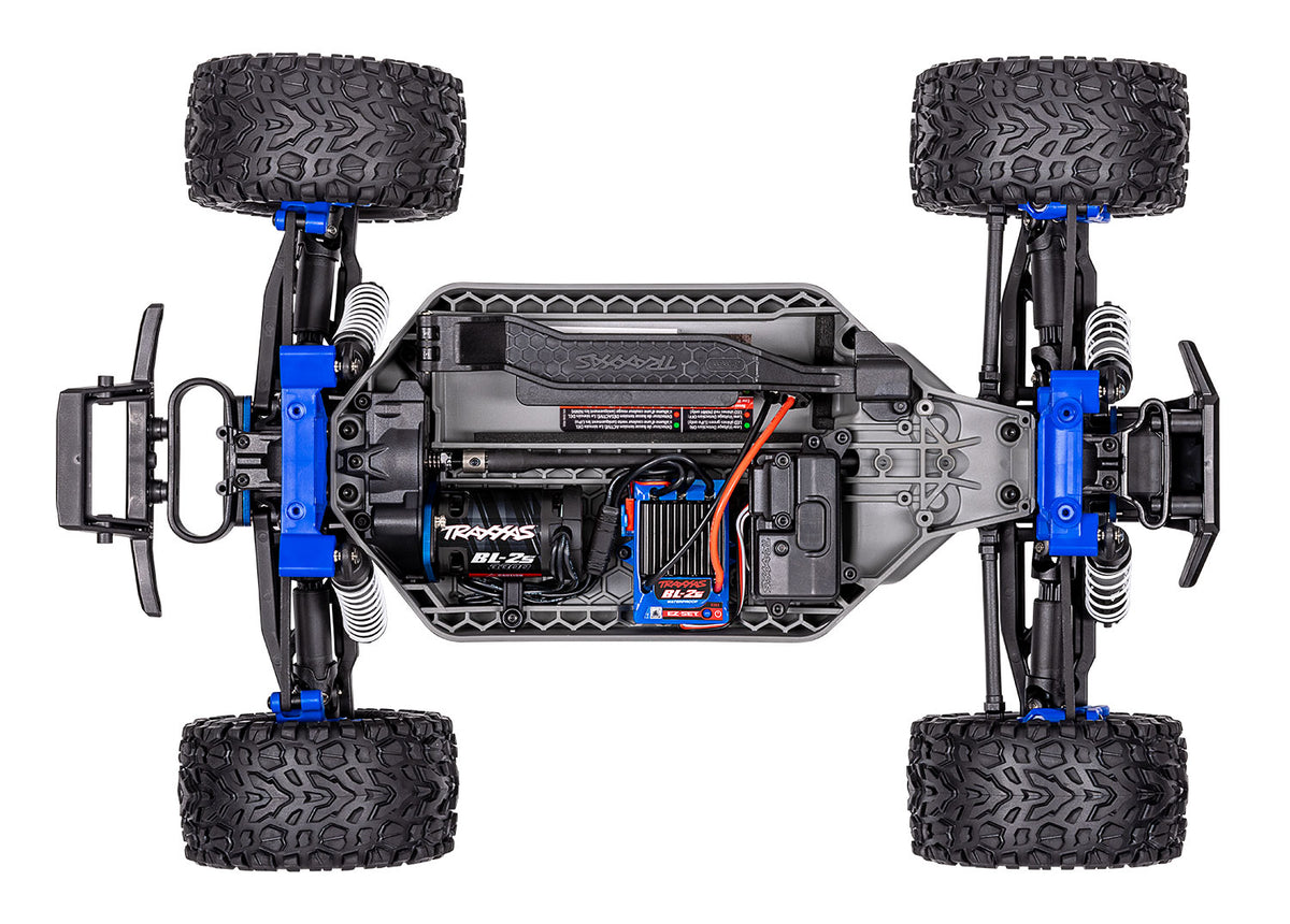 1/10 Rustler 4x4, 4WD, BL-2s, RTR: Red