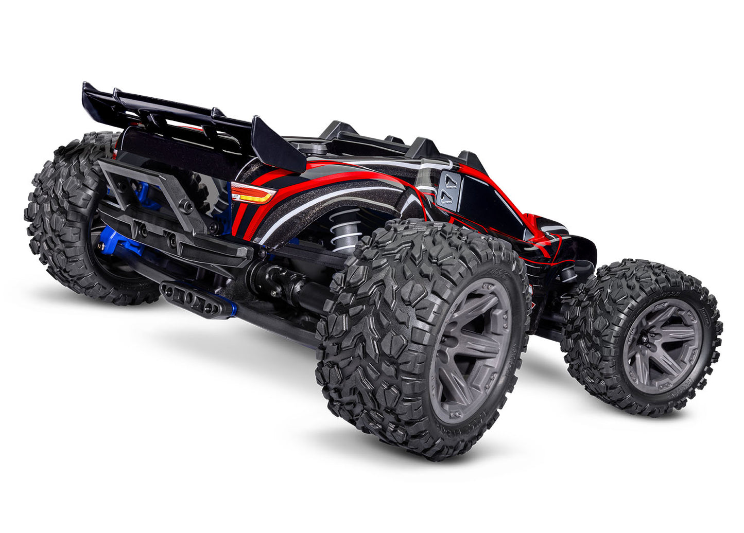1/10 Rustler 4x4, 4WD, BL-2s, RTR: Red