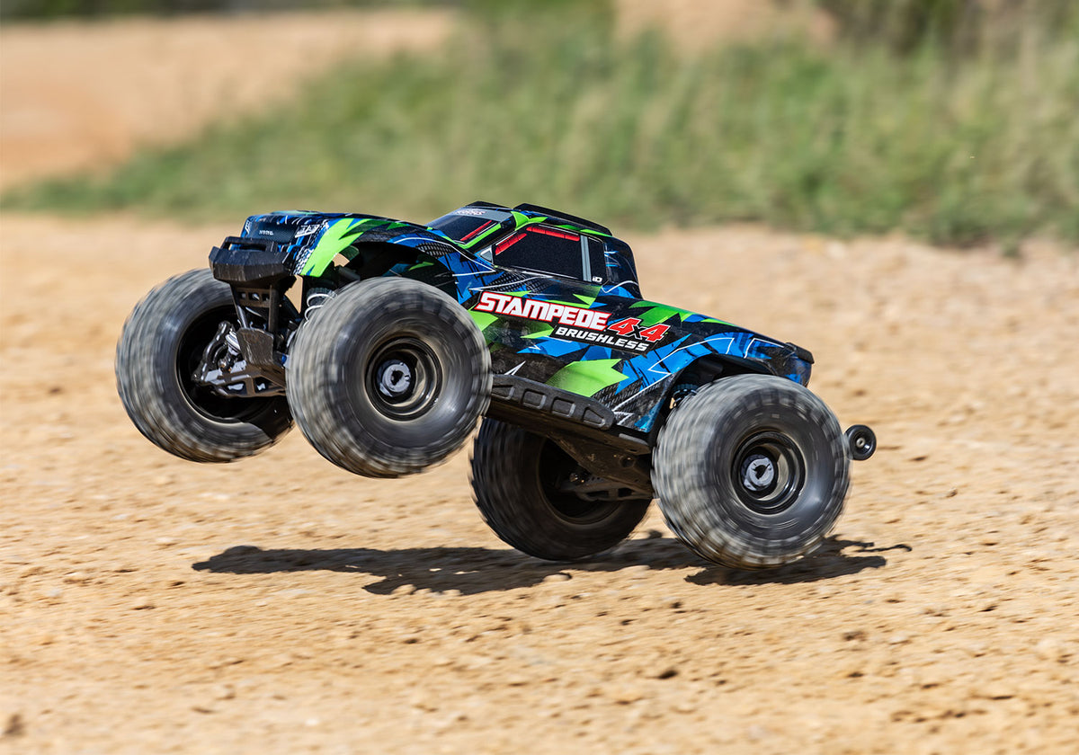 1/10 Stampede, 4WD, RTR, Monster Truck: Green