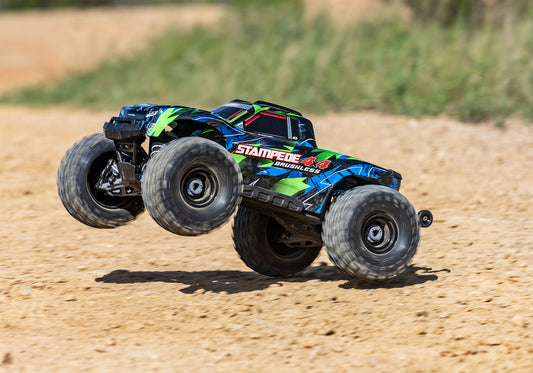 1/10 Stampede, 4WD, RTR, Monster Truck: Green