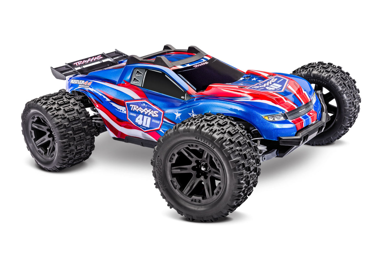 1/10 Rustler, 4WD, VXL (Requires battery & charger): 40th