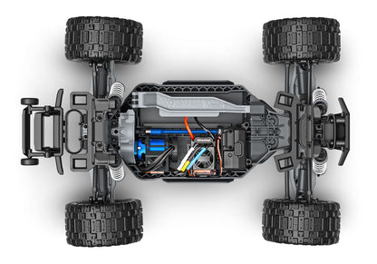 1/10 Rustler, 4WD, VXL (Requires battery & charger): Black