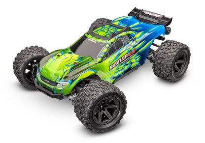 1/10 Rustler, 4WD, VXL (Requires battery & charger): Green