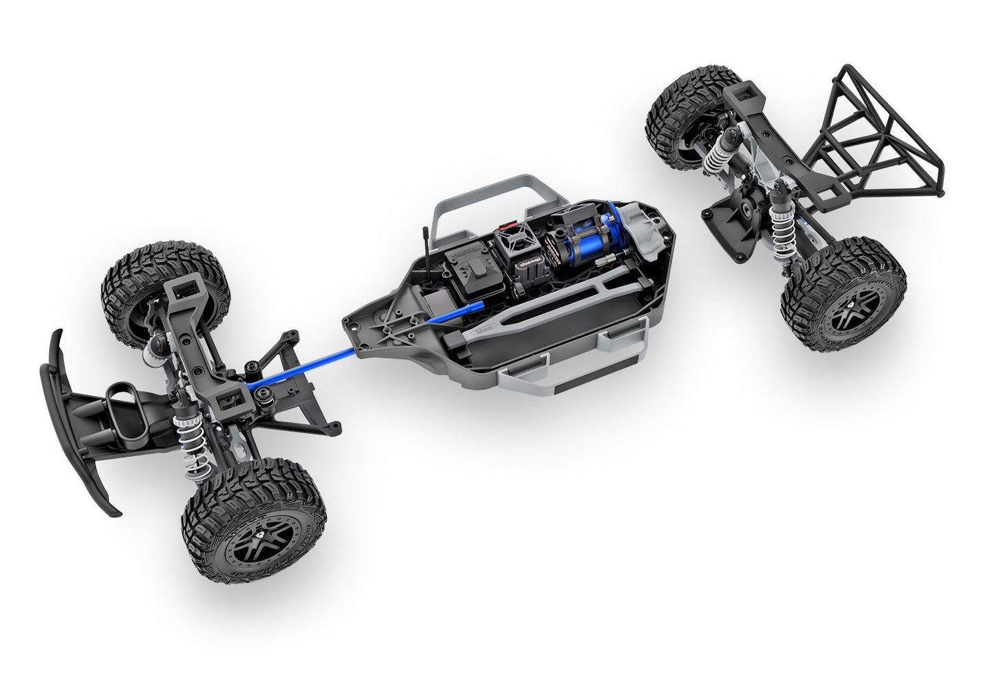 1/10 Slash 4x4, Brushless, SCT, RTR: Black