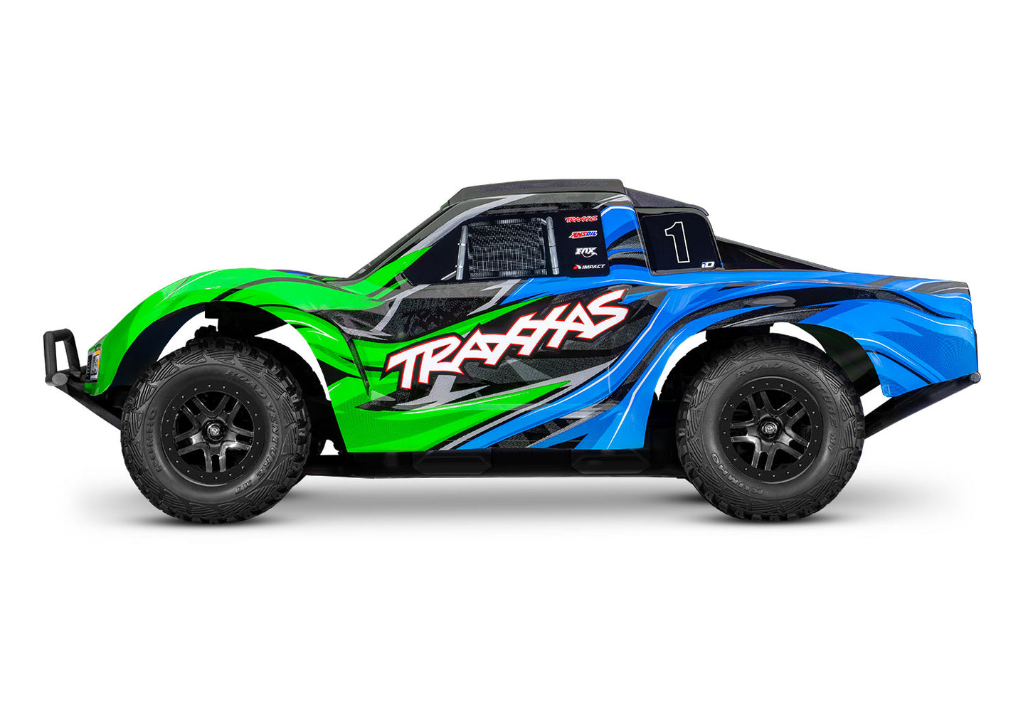 1/10 Slash 4x4, Brushless, SCT, RTR: Green
