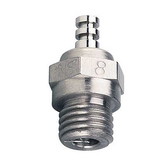 #8 Glow Plug Med O.S.