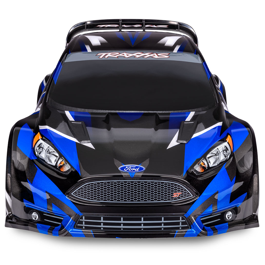 Traxxas 1/10 Fiesta ST Rally 2s Brushless: AWD Rally Car Blue (74154-4-Blue)