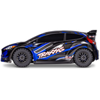 Traxxas 1/10 Fiesta ST Rally 2s Brushless: AWD Rally Car Blue (74154-4-Blue)