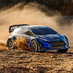 Traxxas 1/10 Fiesta ST Rally 2s Brushless: AWD Rally Car Blue (74154-4-Blue)