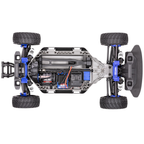 Traxxas 1/10 Fiesta ST Rally 2s Brushless: AWD Rally Car Blue (74154-4-Blue)