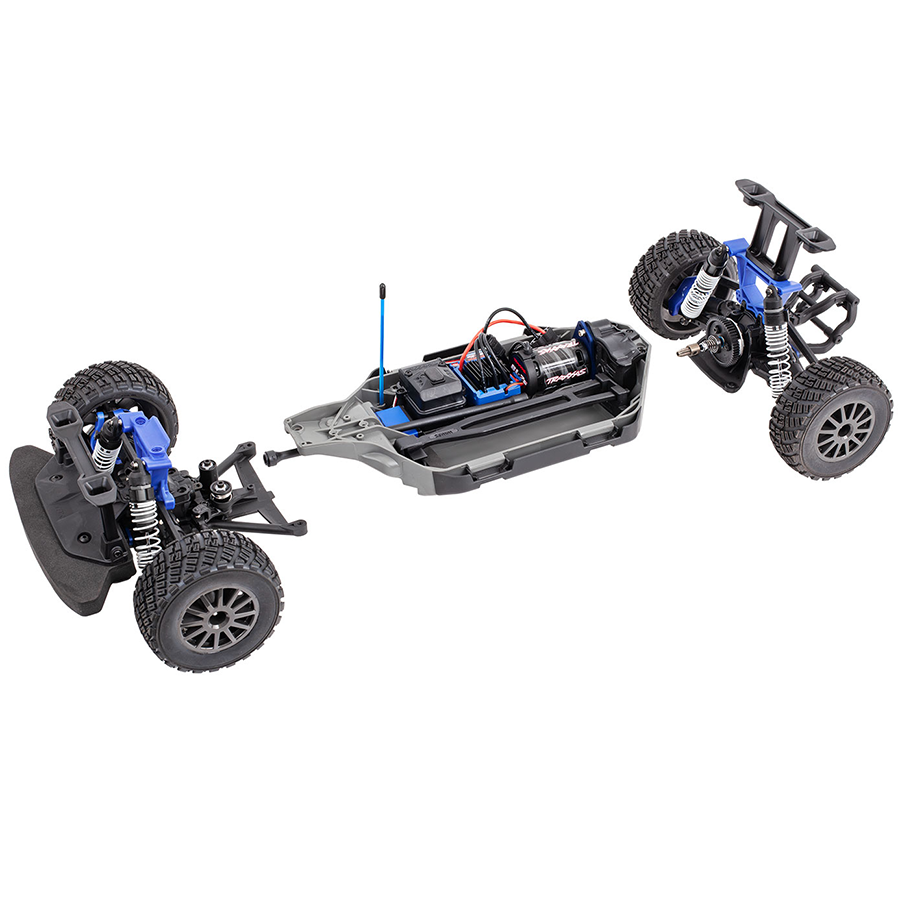 Traxxas 1/10 Fiesta ST Rally 2s Brushless: AWD Rally Car Blue (74154-4-Blue)
