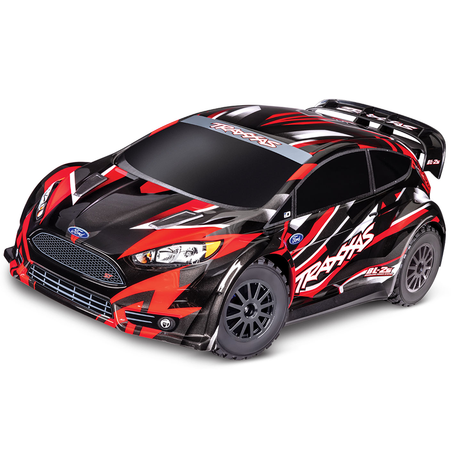 1/10 Fiesta ST Rally 2s Brushless: AWD Rally Car Red