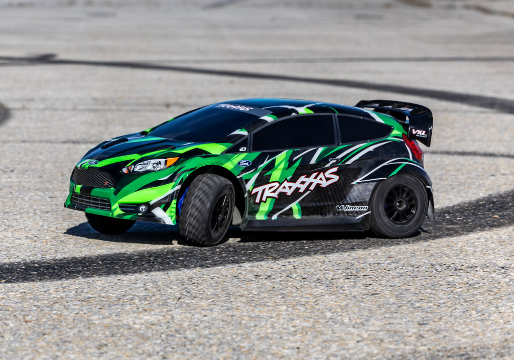 1/10 Fiesta ST Rally 3s VXL Brushless: AWD Rally Car Green