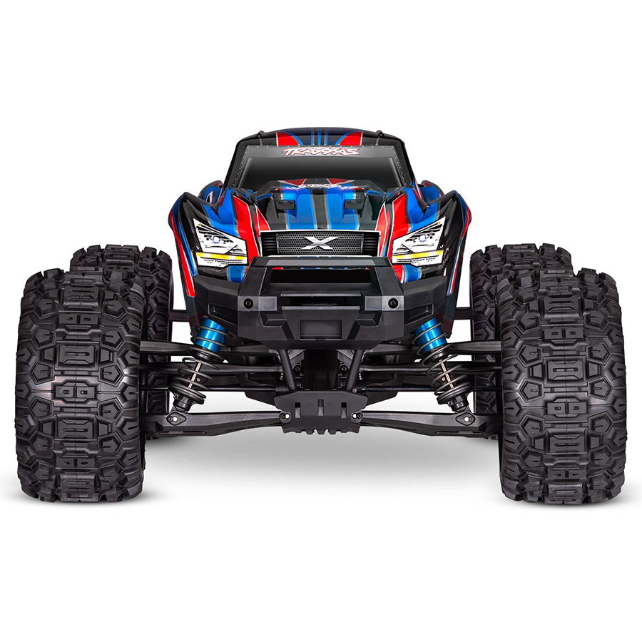 Traxxas 1/6 X-Maxx, 4WD, 8S Belted (Requires Battery & charger): Blue (77096-4-Blue)