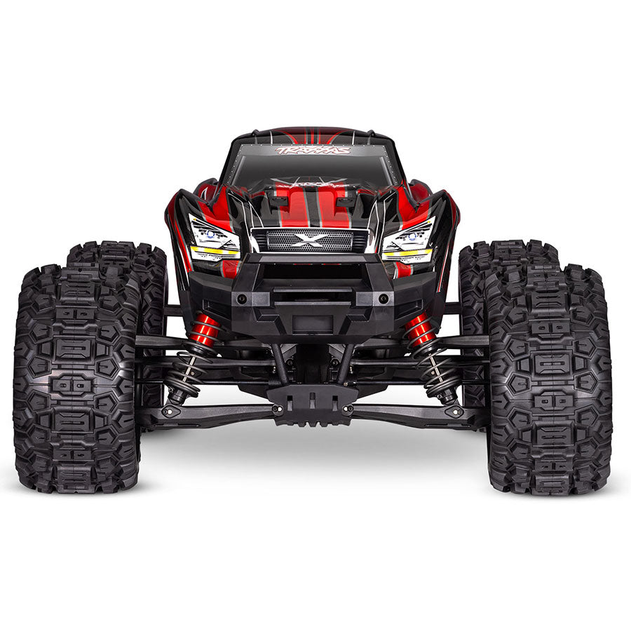 Traxxas 1/6 X-Maxx, 4WD, 8S Belted (Requires Battery & charger): Red (77096-4-RED)