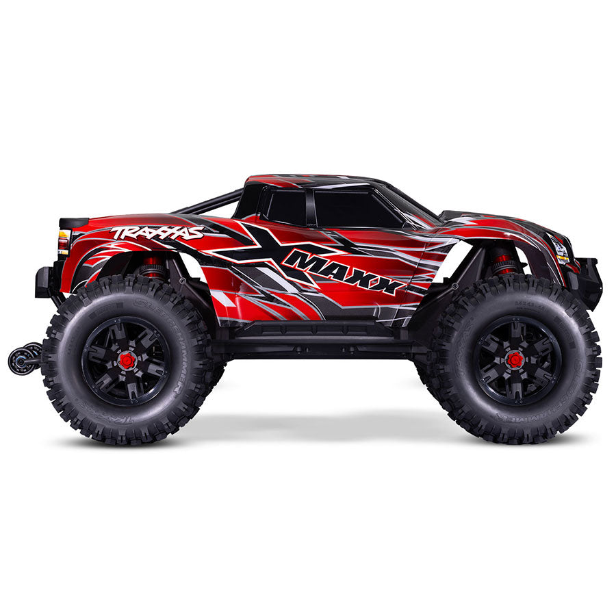 Traxxas 1/6 X-Maxx, 4WD, 8S Belted (Requires Battery & charger): Red (77096-4-RED)