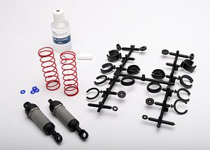 Traxxas Long Gray Front Ultra Shocks with Springs (2) (3760A)