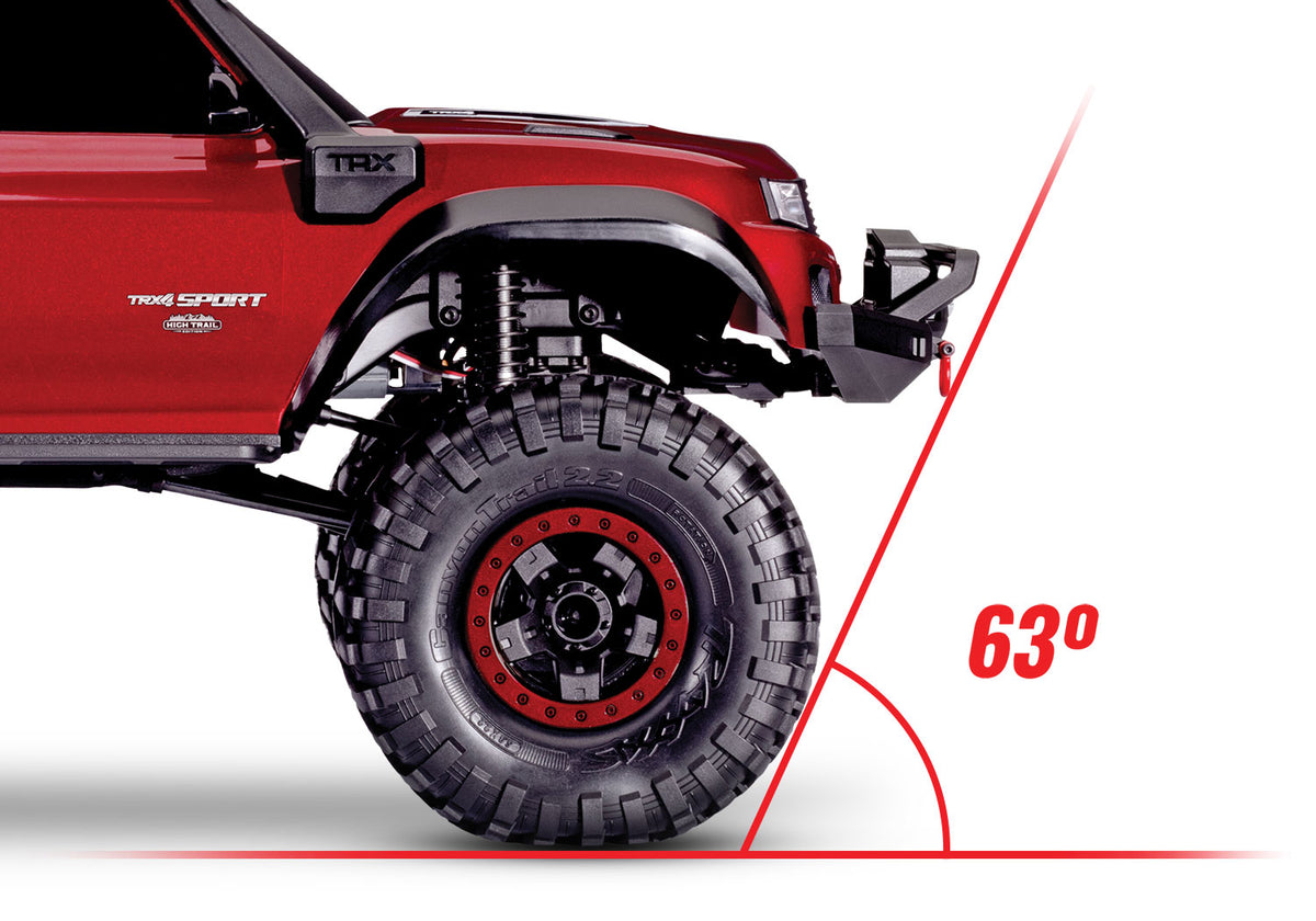 1/10 TRX-4 Sport High Trail; Metallic Red