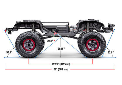 1/10 TRX-4 Sport High Trail; Metallic Red