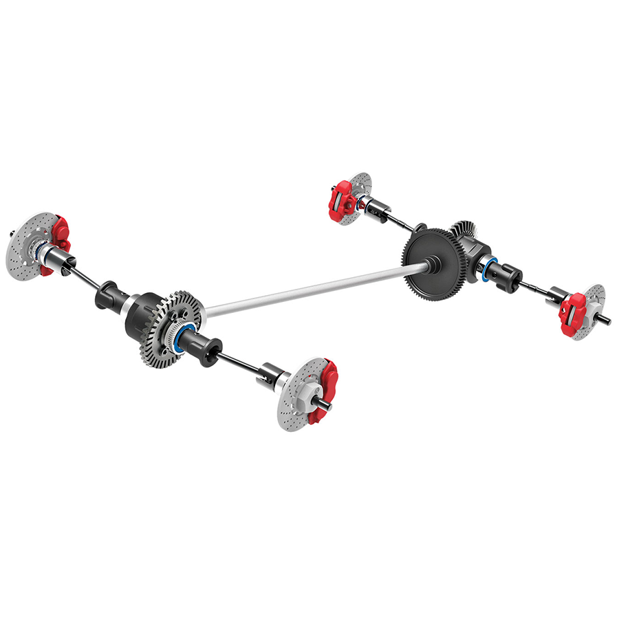 1/10 4-TEC 2.0 W/O BODY BL-2S (Requires body, battery & charger)