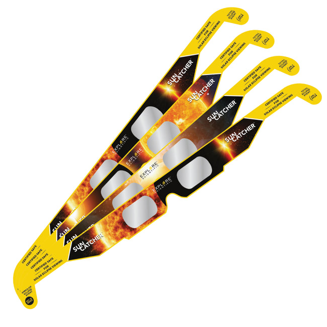 Explore Scientific 4 pack Solar Eclipse Glasses (88-70005)
