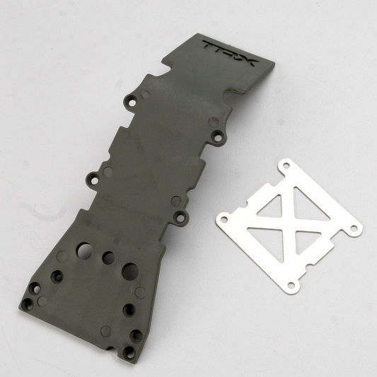 Skidplate, Front, Grey: 4937A