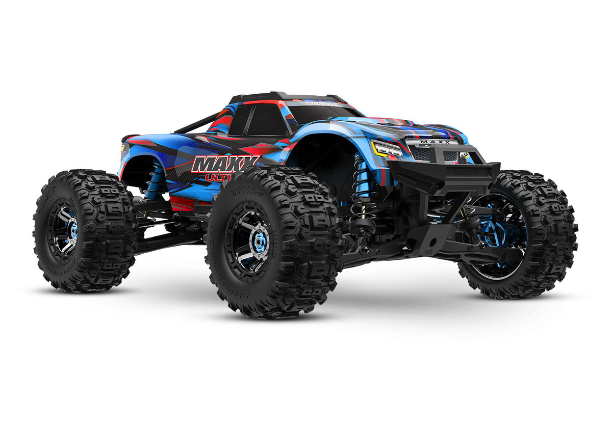 Traxxas 1/10 Maxx Ultimate, 4WD, RTR (Requires battery & charger): Blue (89087-4-Blue)