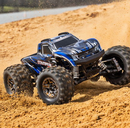 1/10 Stampede, 4x4, VXL (Requires battery & charger): Blue
