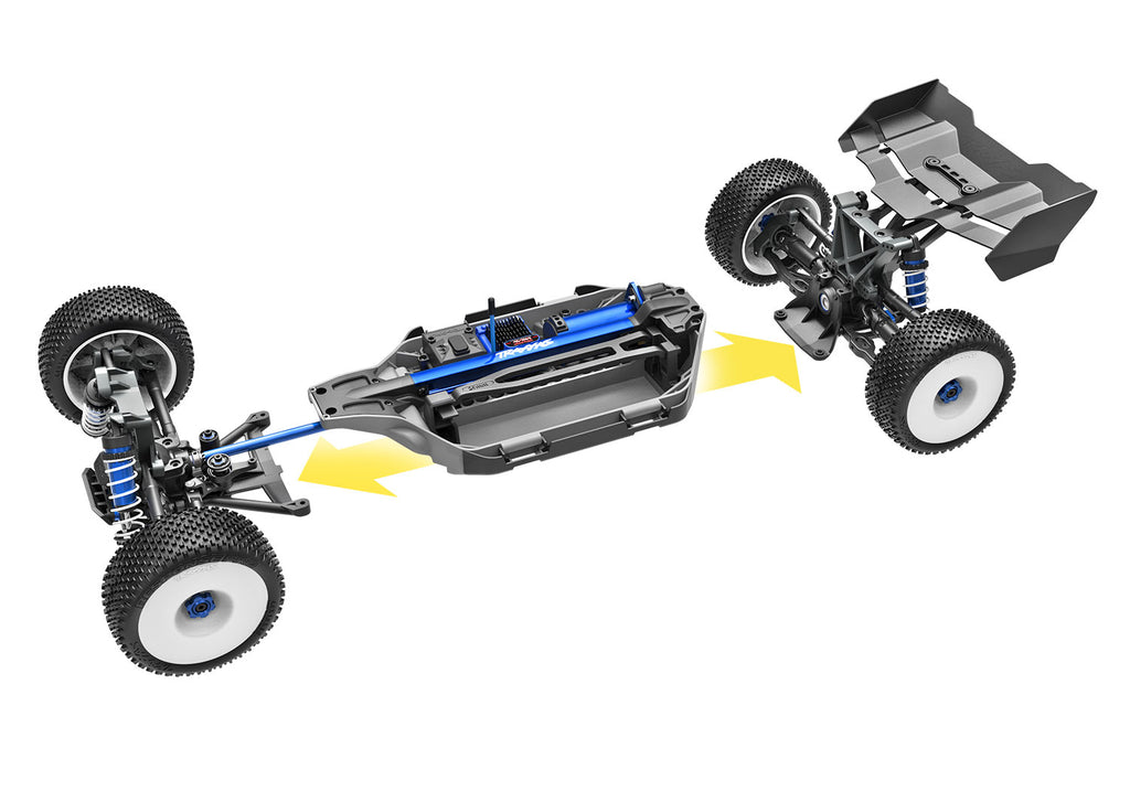 1/8 Jato 4X4 BL-4s  (Requires battery & charger): Orange