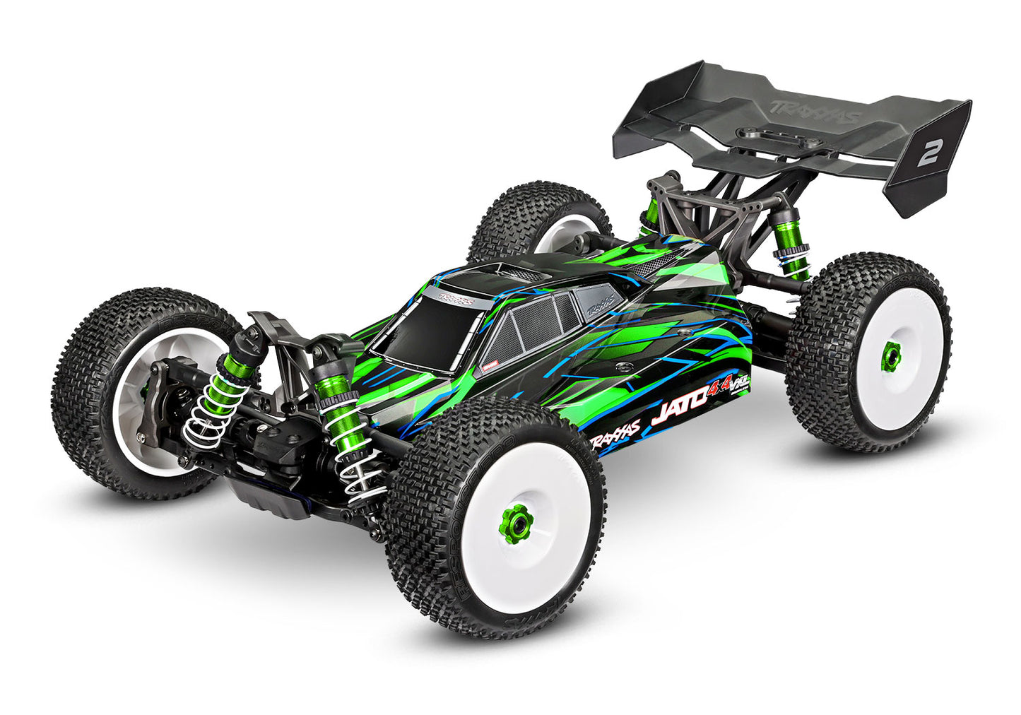 1/8 Jato 4X4 BL-4s  (Requires battery & charger): Green