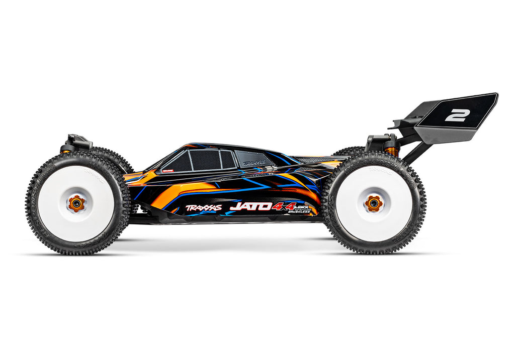 1/8 Jato 4X4 BL-4s  (Requires battery & charger): Orange