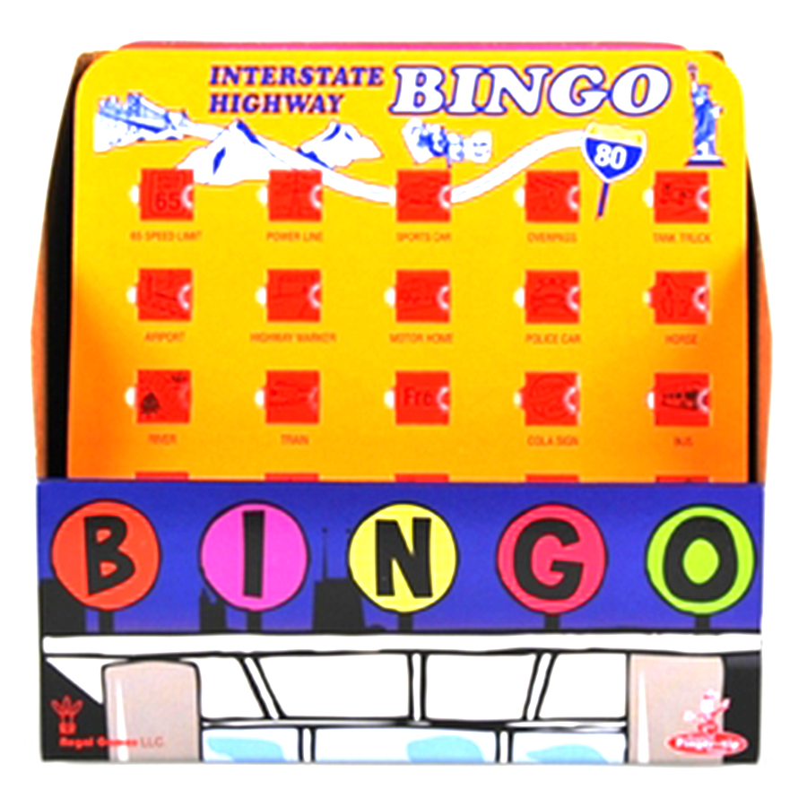 Travel Bingo Cards