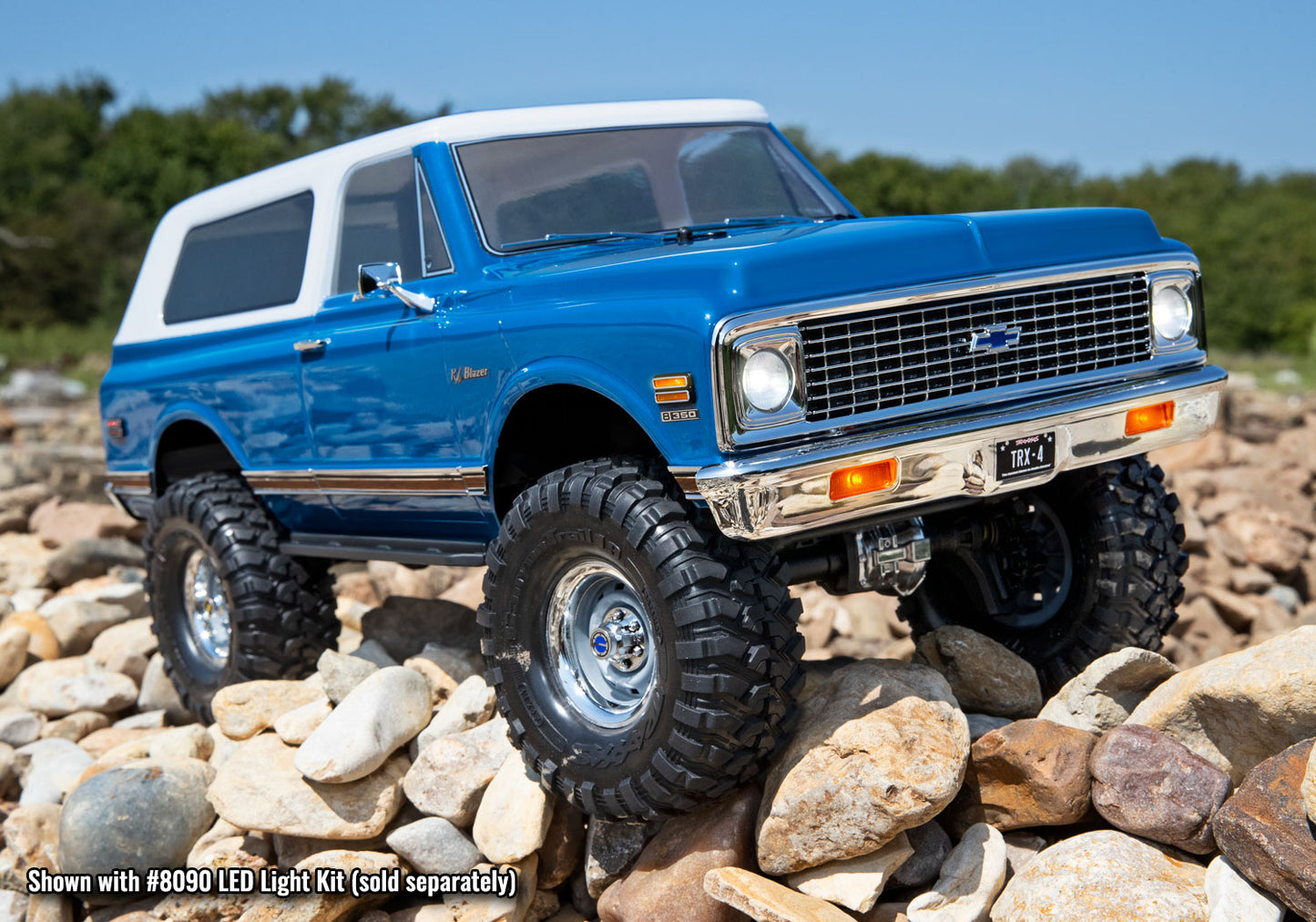 Body Painted 1972 Blazer Clipless: Blue 9111X