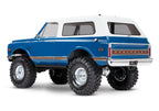 Traxxas Painted 1972 Blazer Body, Clipless – Blue for TRX-4 (9111X)