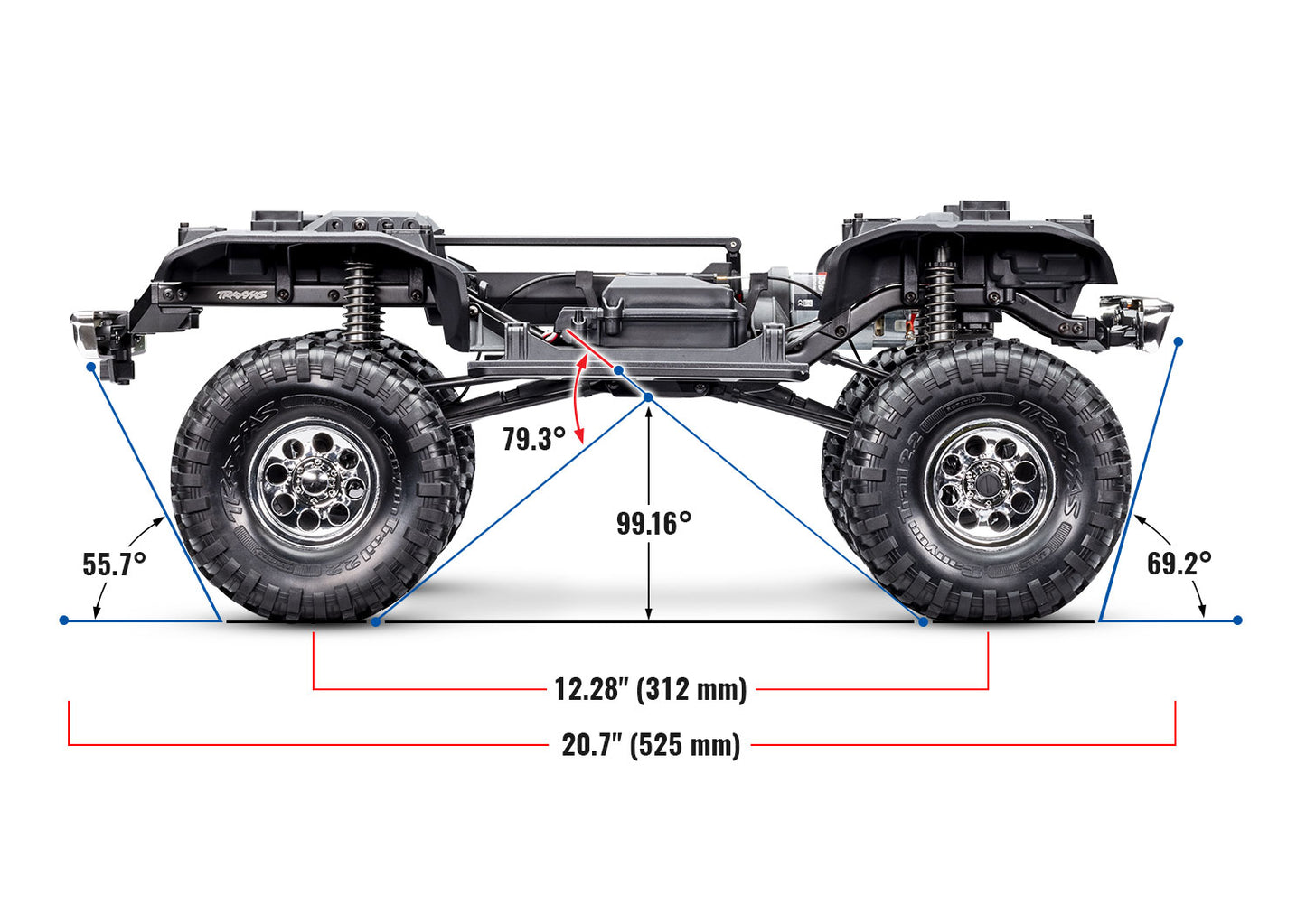 TRX-4 Chevrolet 1972 K5 Blazer High Trail Black (Needs Battery & Charger)