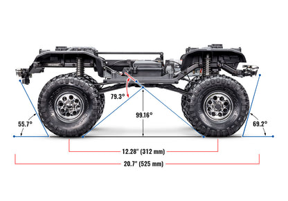 TRX-4 Chevrolet 1972 K5 Blazer High Trail Black (Needs Battery & Charger)