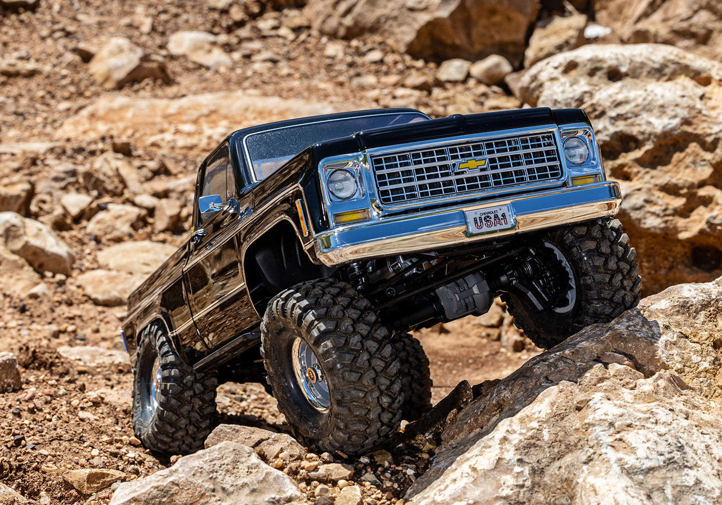 1/10 TRX-4® Chevrolet® K10:  Black