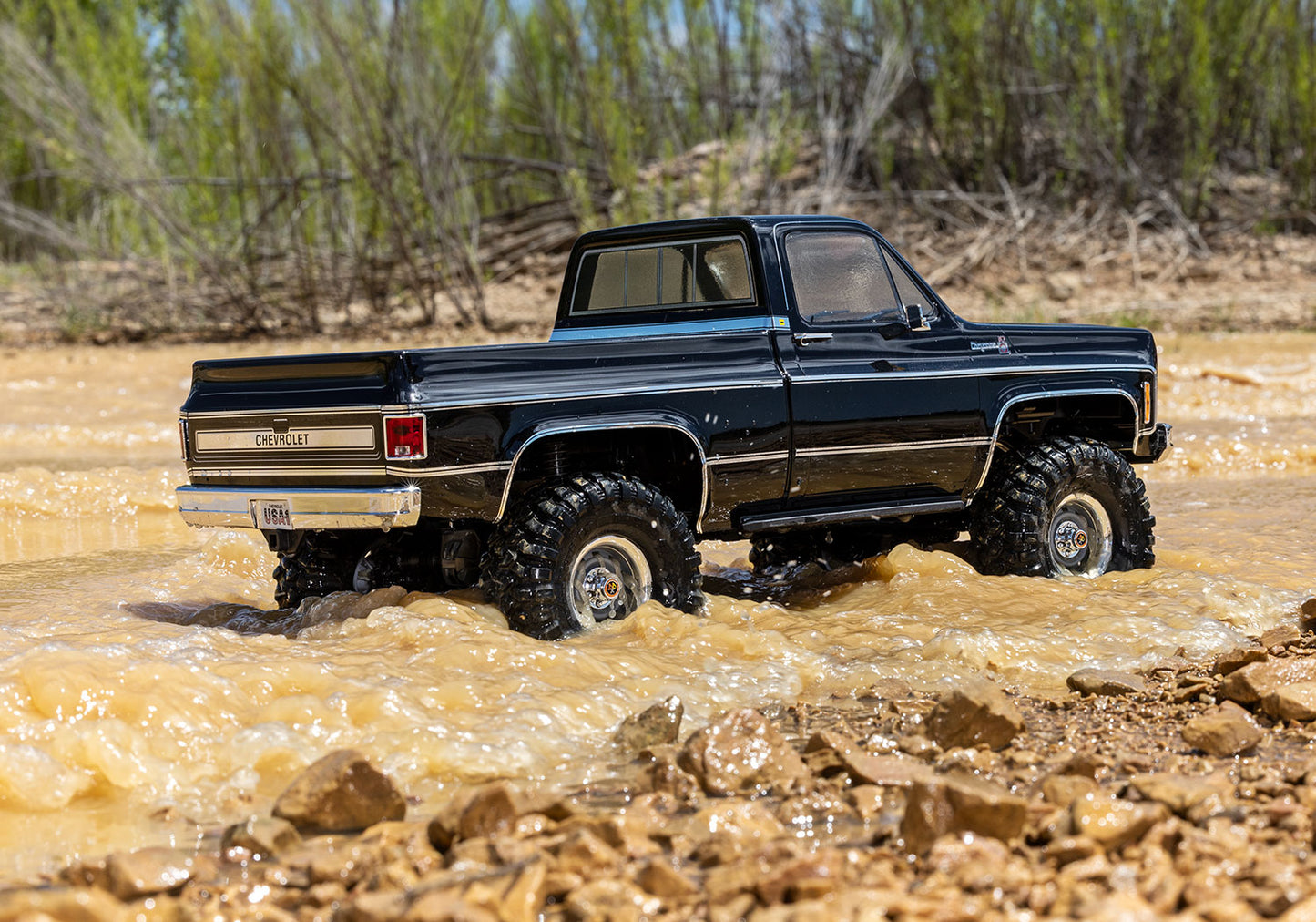 1/10 TRX-4® Chevrolet® K10:  Black