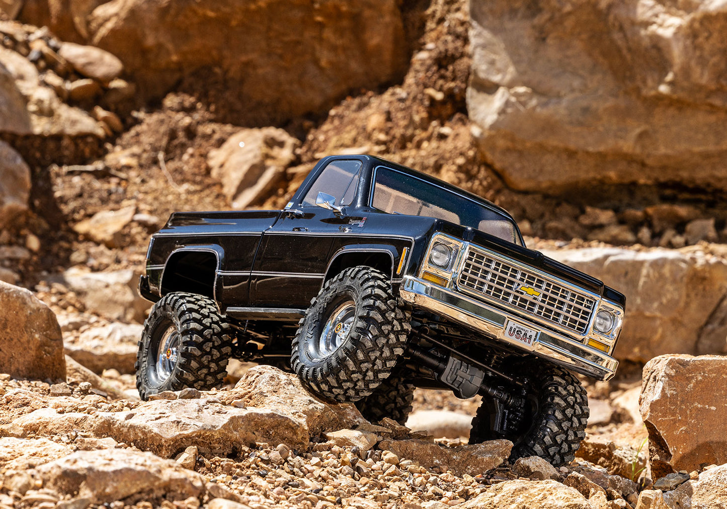 1/10 TRX-4® Chevrolet® K10:  Black