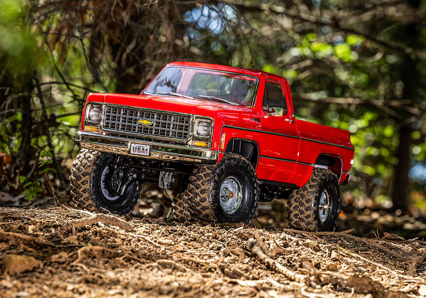 1/10 TRX-4® Chevrolet® K10:  Red