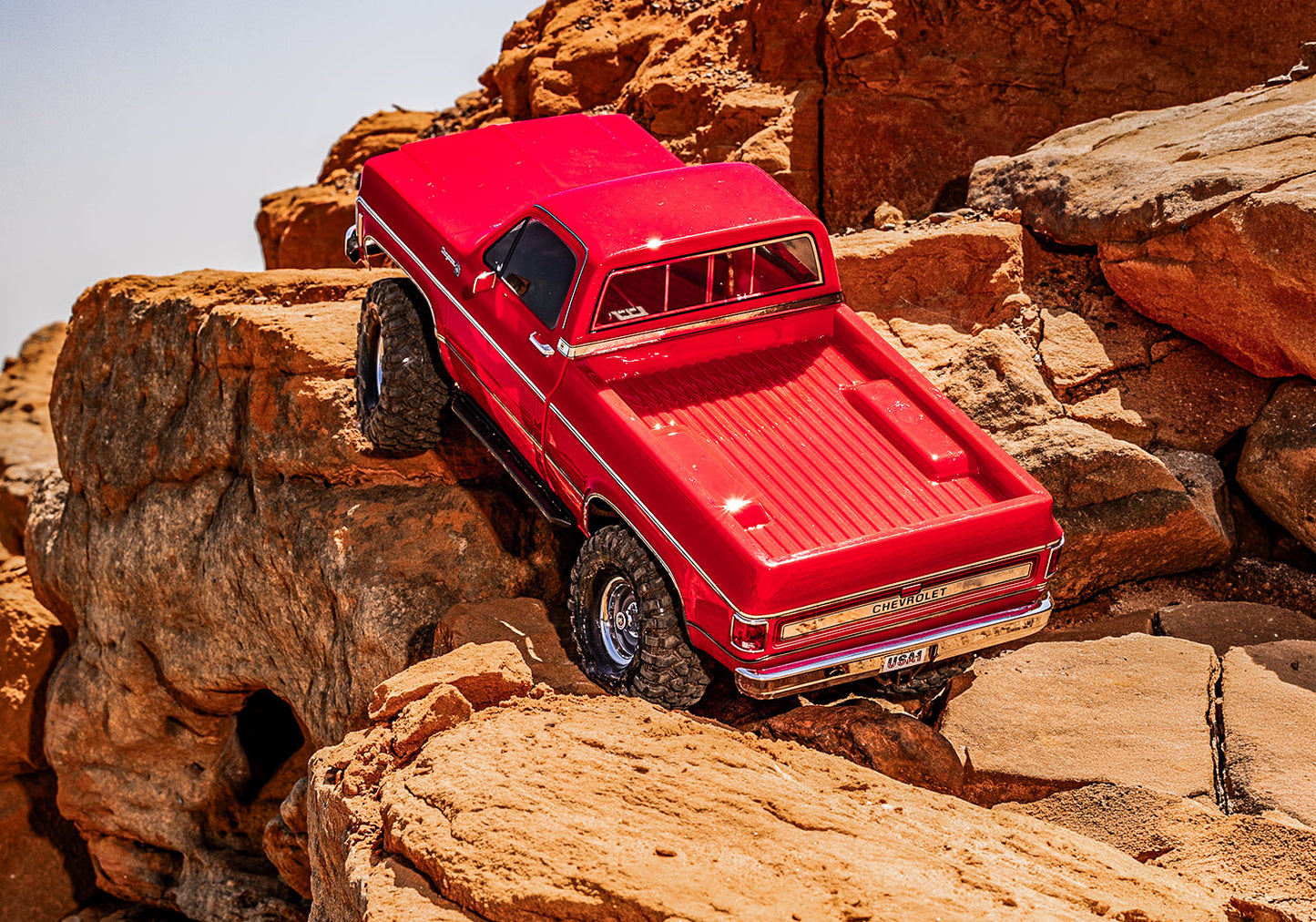 1/10 TRX-4® Chevrolet® K10:  Red