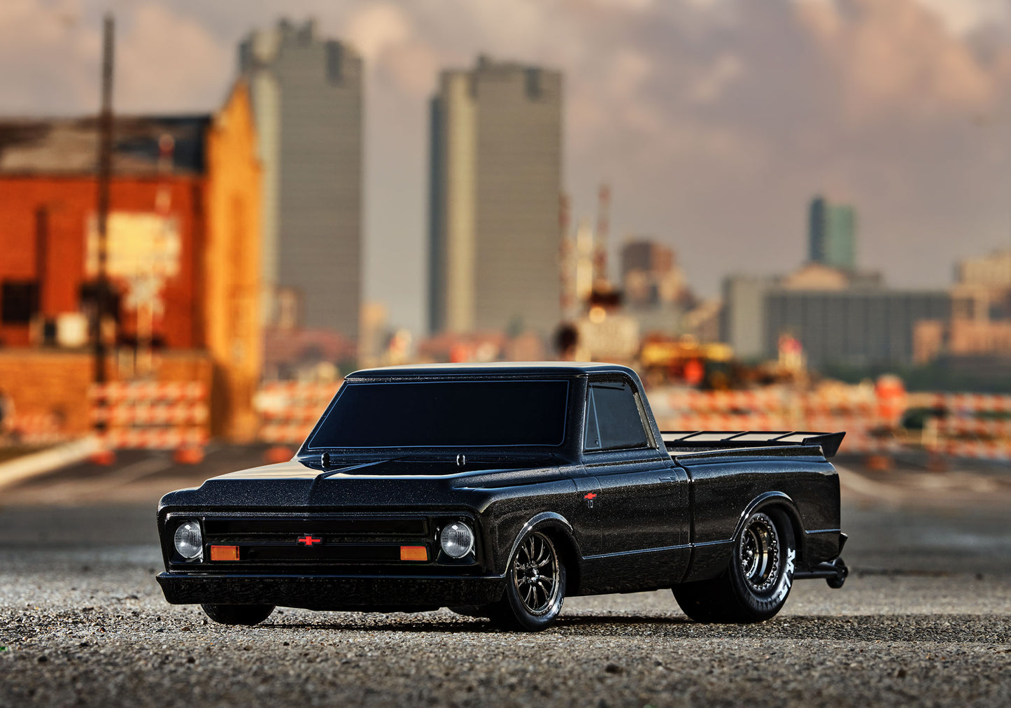 1/10 Drag Slash C10, 2WD, RTR (Requires battery & charger): Black