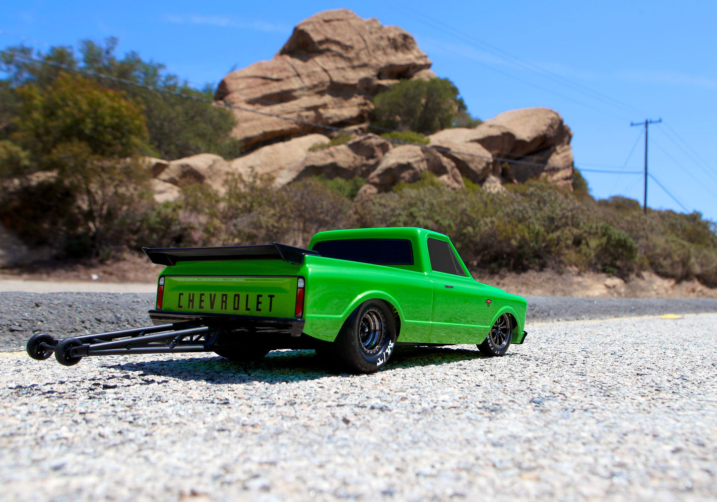 1/10 Drag Slash C10, 2WD, RTR (Requires battery & charger): Green
