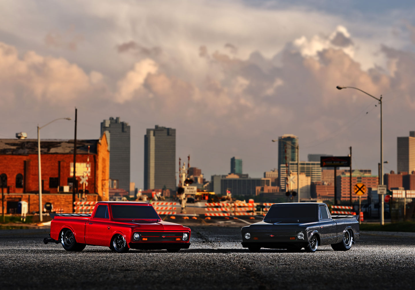 1/10 Drag Slash C10, 2WD, RTR (Requires battery & charger): Red