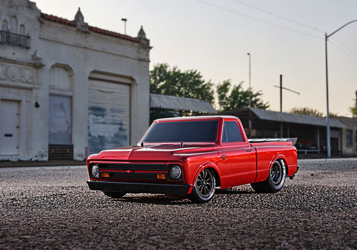 1/10 Drag Slash C10, 2WD, RTR (Requires battery & charger): Red
