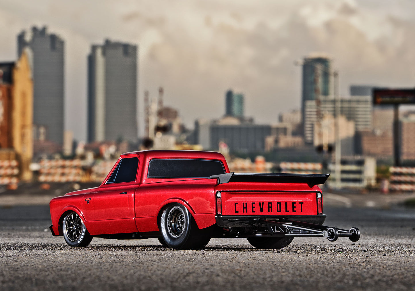 1/10 Drag Slash C10, 2WD, RTR (Requires battery & charger): Red