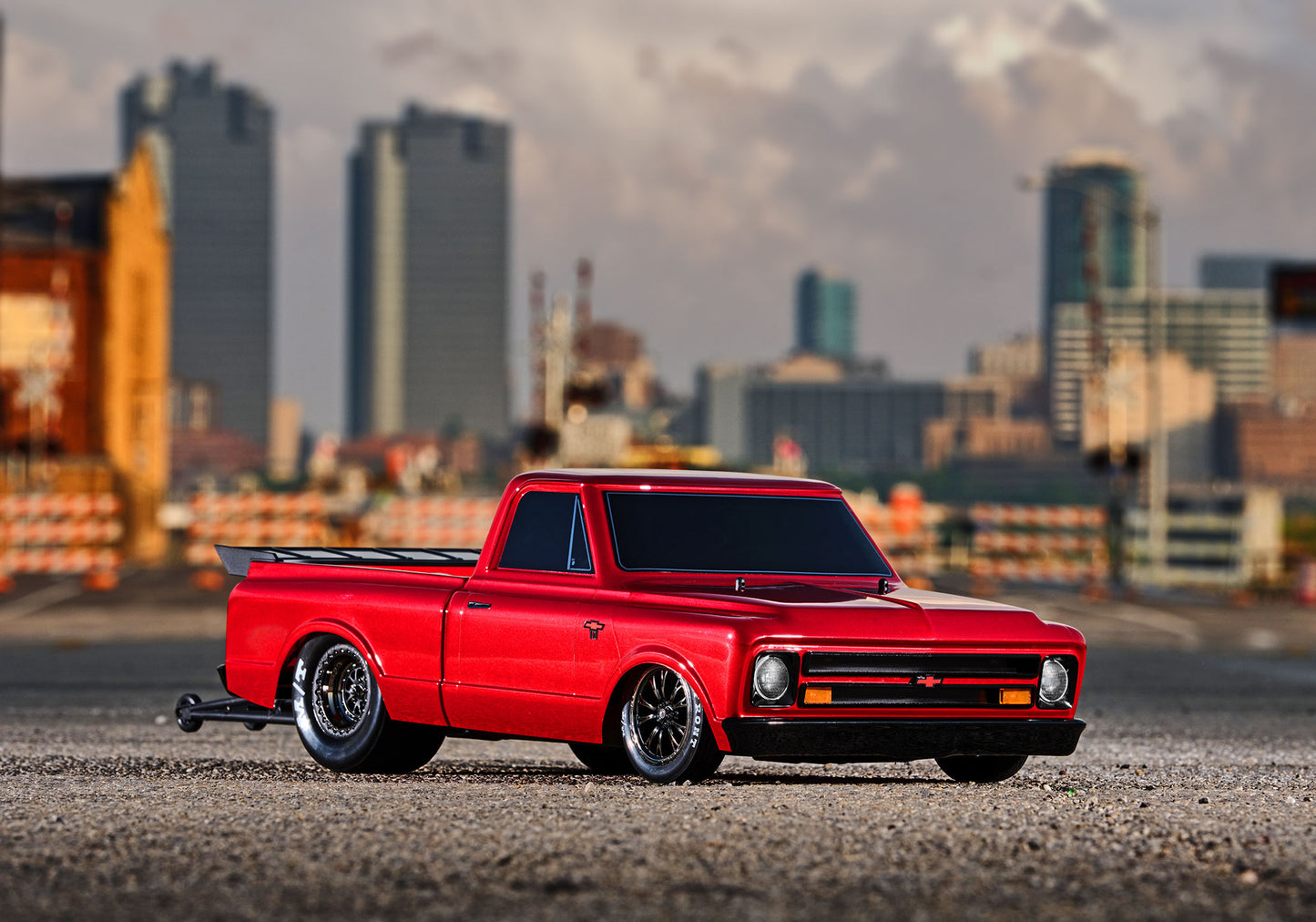 1/10 Drag Slash C10, 2WD, RTR (Requires battery & charger): Red