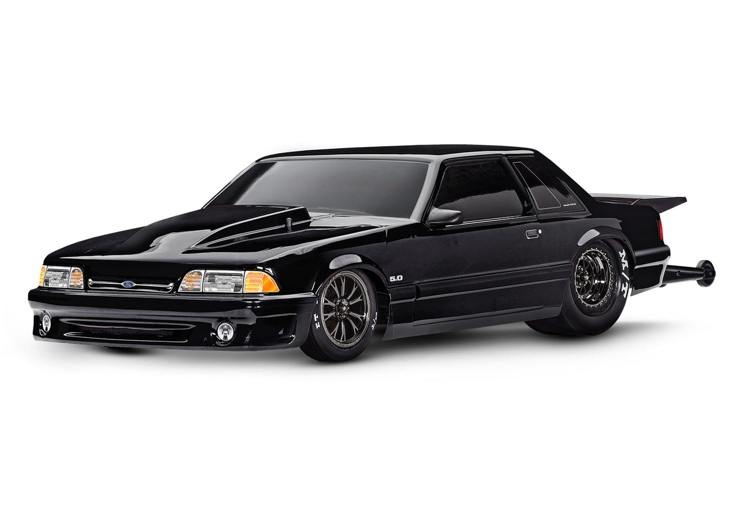 1/10 Drag Slash Mustang, 2WD, RTR (Requires battery & charger): Black